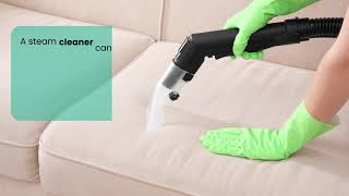 HOW TO STEAM CLEAN A COUCH