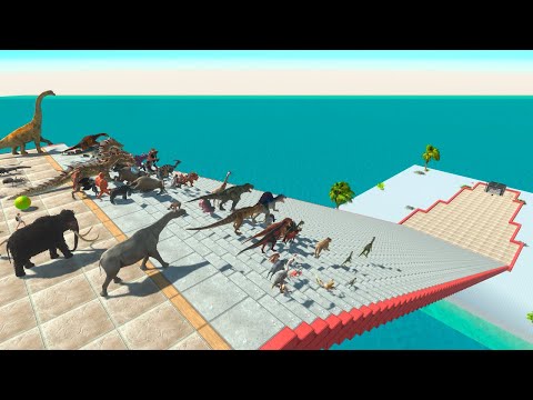 Giant Stairs Tournament - Animal Revolt Battle Simulator