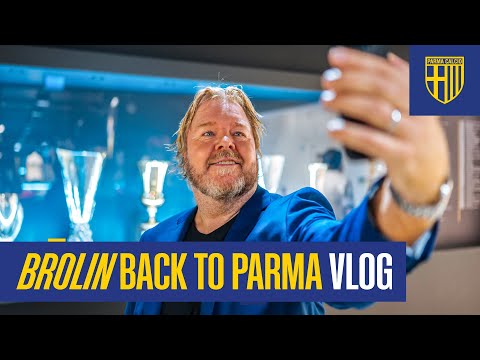 Tomas Brolin visits Parma Calcio’s Mutti Training Center 💛💙