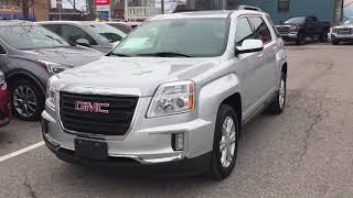 Pre Owned 2017 GMC Terrain FWD SLE Heated Front Seats Roof Racks Silver Oshawa ON Stock #210225A