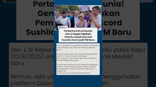 Pertama Kali di Dunia, Gen Z Nepal Adakan Pemilu Lewat Discord, Sushila Karki jadi PM Baru