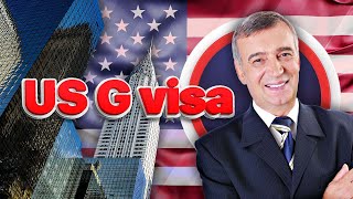 US G visa, visas for employees of international organizations