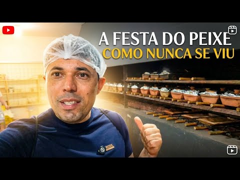 6 TONELADAS de filé de tilapia na FESTA DO PEIXE de Maripa PR. 26° edição Festa das orquídeas. 