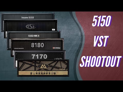 5150 VST shootout | Bias Amp2 , Nembrini  8180, TSE X50, 7170 , Amped roots, etc. | Gear Vlogs #23