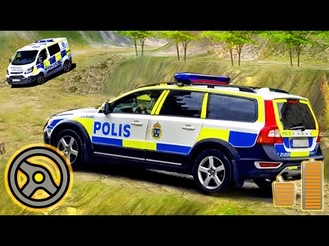 Real Police Van Chasing Game 2020 - Offroad Rescue Car Driving | Android Gameplay