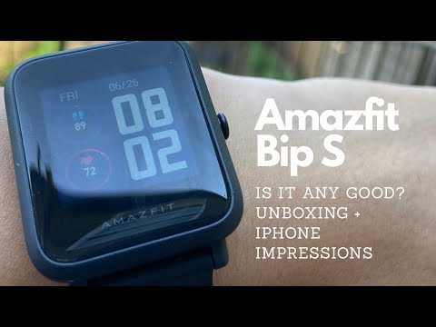 Amazfit Bip S Unboxing Review, Pebble Time smart watch replacement from iPhone user perspective