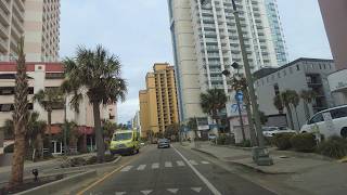 Driving Through Downtown Myrtle Beach, South Carolina - [4K Tour]