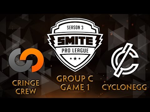 SMITE Pro League Fall Split Group C - Cringe Crew vs. CycloneGG (Game 1)