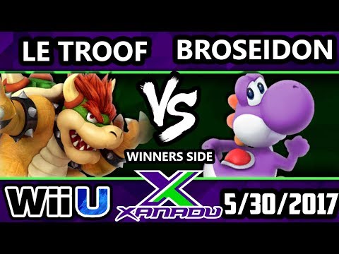 S@X 204 - Le Troof (Bowser) Vs. Broseidon (Yoshi) - SSB4 Tournament - Smash 4 - Smash for Wii U.