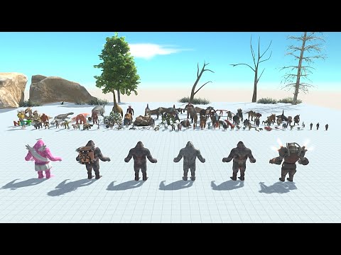 Level 3 Goro Skins VS All  Faction - Animal Revolt Battle Simulator