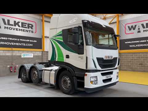 New In Stocklist For Sale: IVECO STRALIS 450 EURO 5, 6X2 TRACTOR UNIT – 2012 – T88 PTR