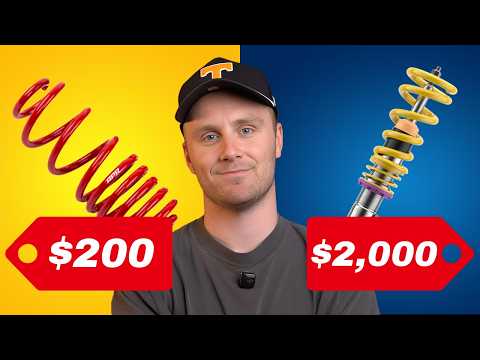 $200 Lowering Springs vs $2,000 Coilovers | Which is better?