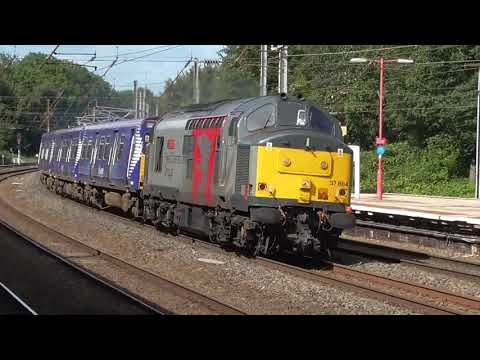 37884 with 314211 dit 5Q78 Yoker C.S. - Crewe South Yard, 15th August 2019