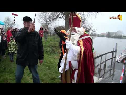 De Sint onderweg naar St,Agatha