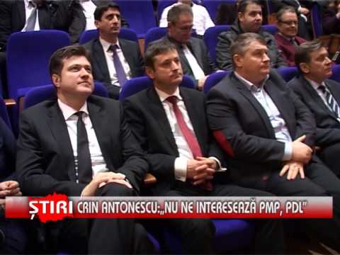 Crin Antonescu:"Nu ne interesează PMP, PDL" - www.1tvbacau.ro (08.03.2014)