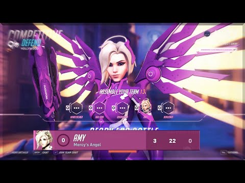 *INSANE* UNKILLABLE Mercy Movement - Overwatch 2 Mercy Competitive Gameplay
