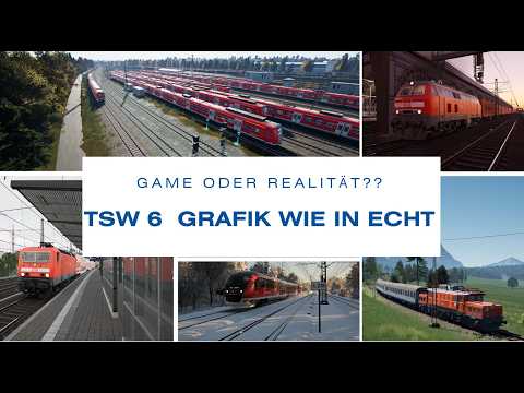 Game oder Realität?? TSW6 Ultra Grafik Setting Bahnromantik sieht aus wie in echt !!!!!  21:9