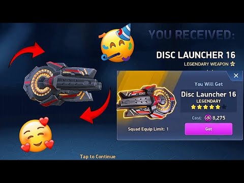 Disc launcher 16 unlock | Tier VIII | gearhub | Mech Arena |