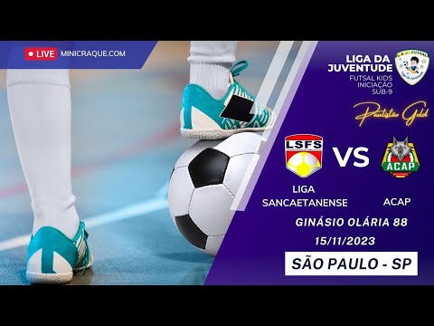 ACAP X LIGA SANCAETANENSE | PAULISTÃO GOLD | SUB-9 | 15/11/2023