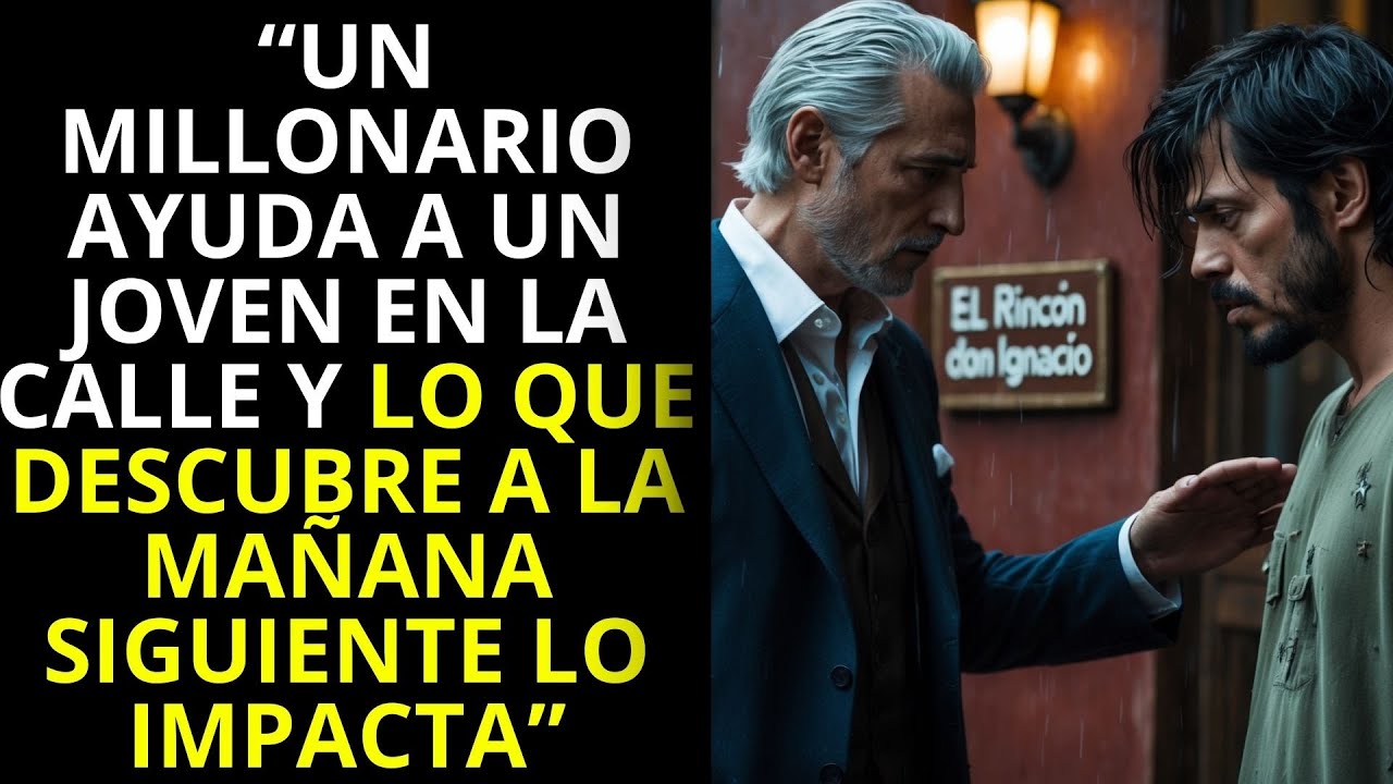 Un Millonario Ayuda A Un Joven Sin Hogar Y Lo Que Descubre A La Mañana Siguiente Lo Sorprende