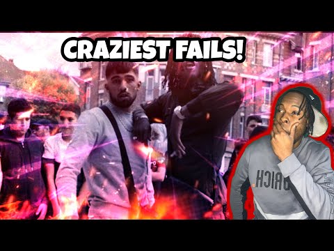 AMERICAN REACTS TO FRENCH RAP FAIL! RAP CLIPS THAT WENT WRONG (Maes, Jul, ZKR, Koba laD, Guy2Bezbar)