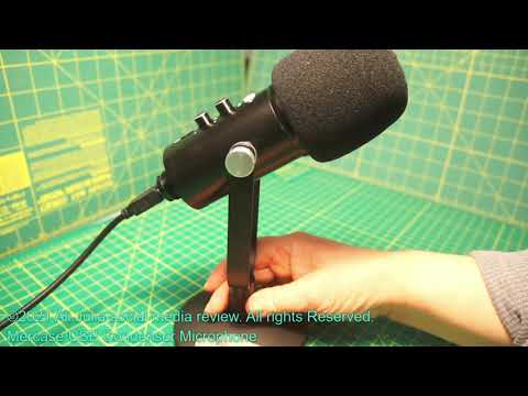 Mercase USB Condenser Microphone in use with Win10 and Linux (product review)