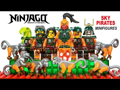 Ninjago Skybound Sky Pirates LEGO KnockOff Minifigures Set 33 DeCool