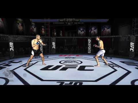 Khabib vs Korean Zombie. Game version