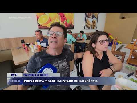Alerta: Palmeira D'Oeste sofre prejuízos e decreta emergência após tempestade