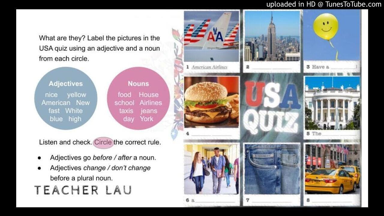 2B 1.62 Grammar: Adjectives