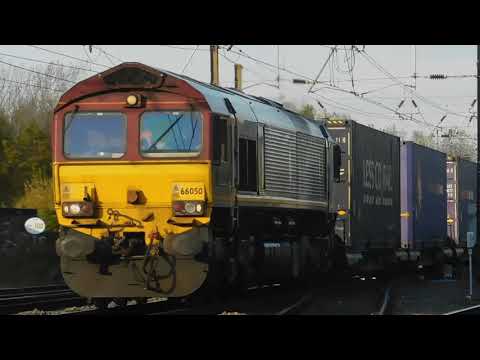 66050 passes Darlington - 4E96 Mossend Euroterminal to Tees Dock