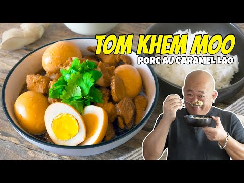 Porc au caramel lao - Tom Khem Moo - Le Riz Jaune