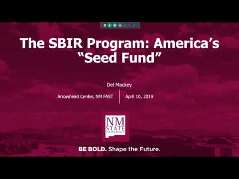 Funding Opportunities Through the SBIR Program