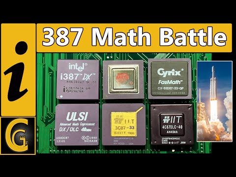 387 FPU Math CoProcessor Benchmarks & Comparison / Intel, Cyrix, IIT, Chips & ULSI