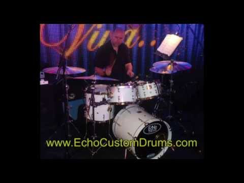 Elliott Henshaw Hot Sauce EcHo Custom Drum Kit