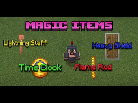 Magic Items Minecraft Command tutorial! (Bedrock Edition)