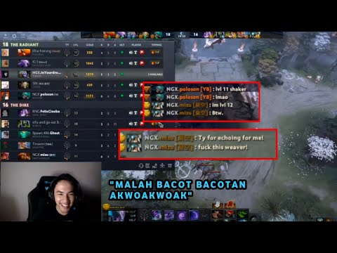 IYD NGAKAK LIAT MIZU SAMA POLOSON BACOT BACOTAN WKWK XD | InYourdreaM Dota 2 Clips