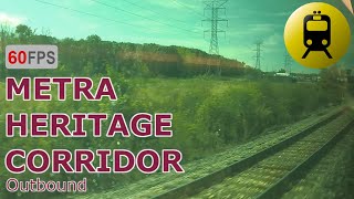 Metra Heritage Corridor OB, Chicago Union Station to Joliet | VirtualTrain