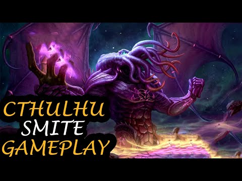 Smite - Cthulhu Gameplay - Conquest Mode - Great Solo God?