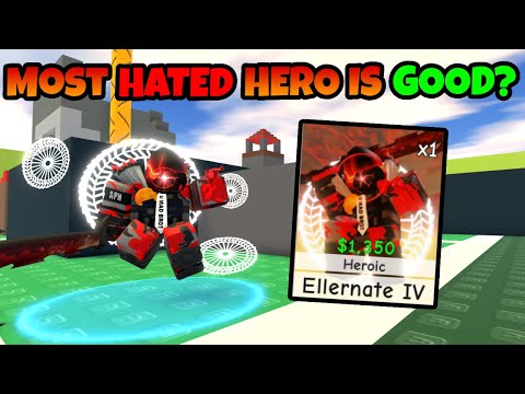 NEW ELLERNATE HERO IN RETRO TOWER DEFENSE (Retro TD - Roblox)