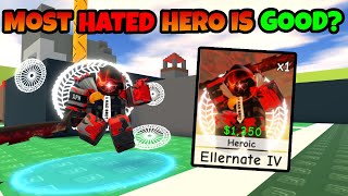 NEW ELLERNATE HERO IN RETRO TOWER DEFENSE (Retro TD - Roblox)