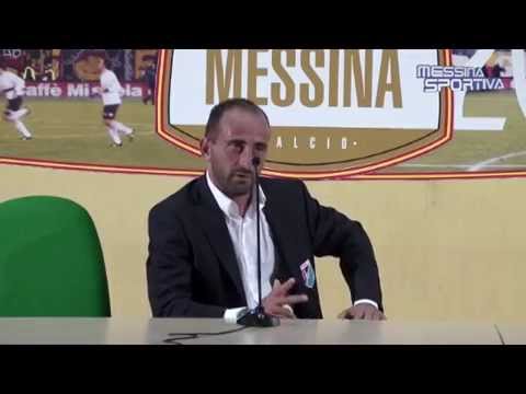 Messina-Lupa Roma 2-2. Giampietro Perrulli in conferenza stampa