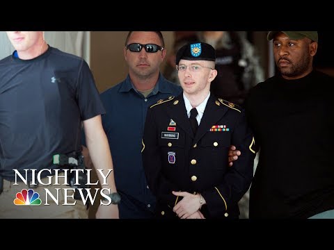 Chelsea Manning Released From Prison, Closing Historic Leak Case | NBC Nightly News