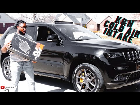 K&N 77 Cold Air Intake Install | V6 2020 Jeep Grand Cherokee Limited X