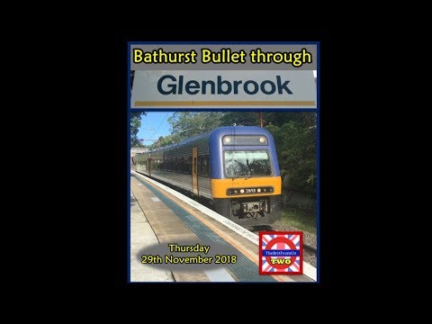 Bathurst Bullet through Glenbrook (29/11/18)