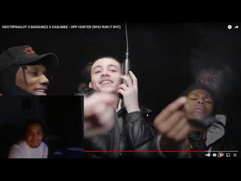 NDOT (RPT) LINKS UP WITH JERSEY DRILL!! NDOTSPINALOT X BADGUNZZ X DASLIMEE - OPP HUNTER (REACTION)