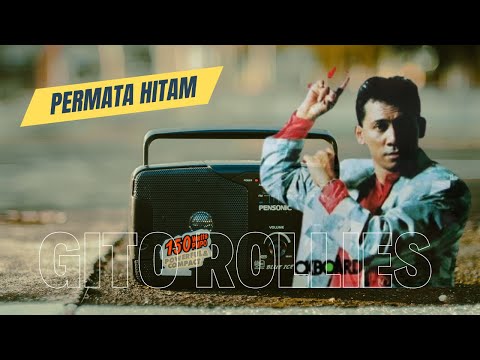 Permata Hitam - Gito Rollies (Lirik) ♪ Nostalgia Lagu Rock 80an Indonesia