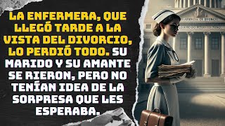 Tarde para la audiencia de divorcio, la enfermera lo perdió todo.