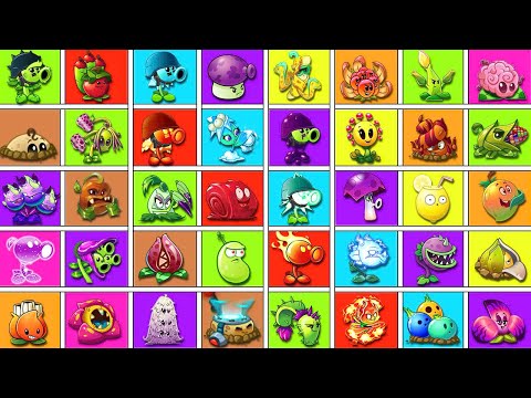 Random 40 Plants vs 4 Team Zombies - Who Will Win? - Pvz 2 Plant vs Plant