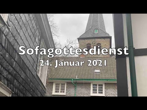 Sofagottesdienst 24. Januar 2021